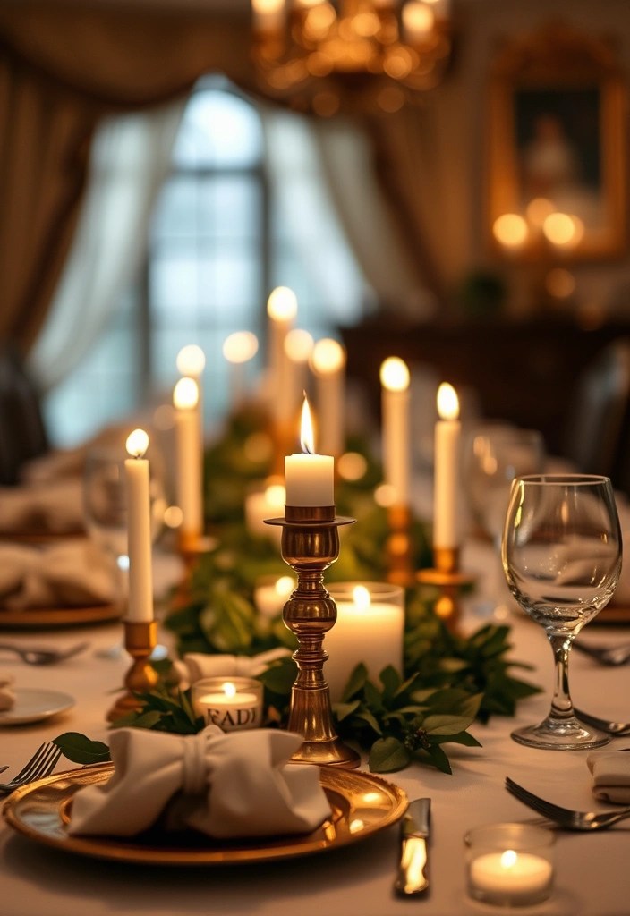 15 Eye-Catching Brass Lighting Fixtures That'll Illuminate Your Space Like Never Before! - 14. Vintage Brass Candle Holder Light